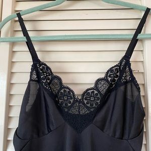 Lace Midi Slip Dress